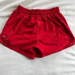 Red Lululemon hottie hot